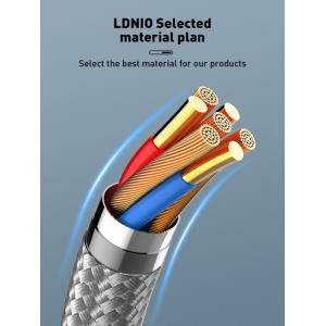 LDNIO καλώδιο Lightning σε USB-C LC861I, 30W PD, 1m, γκρι | eLabstore.gr LDNIO καλώδιο Lightning σε USB-C LC861I, 30W PD, 1m, γκρι | Καλώδια - Αντάπτορες | elabstore.gr