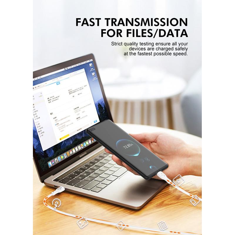LDNIO καλώδιο USB-C σε USB-C LC812C, 65W PD, 2m, λευκό | eLabstore.gr LDNIO καλώδιο USB-C σε USB-C LC812C, 65W PD, 2m, λευκό | Καλώδια - Αντάπτορες | elabstore.gr