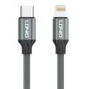 LDNIO καλώδιο Lightning σε USB-C LC442I, 30W PD, 2m, γκρι | Καλώδια - Αντάπτορες | elabstore.gr