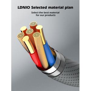 LDNIO καλώδιο Lightning σε USB-C LC442I, 30W PD, 2m, γκρι | Καλώδια - Αντάπτορες | elabstore.gr