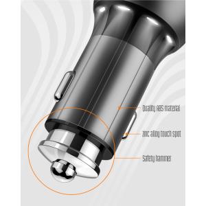 LDNIO φορτιστής αυτοκινήτου C503Q με καλώδιο, 2x USB, 36W, QC, γκρι | Αξεσουάρ κινητών | elabstore.gr
