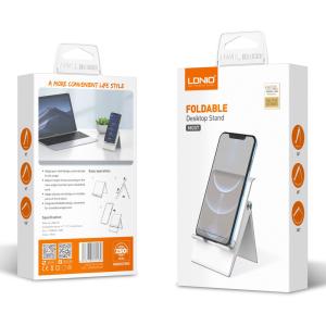 LDNIO βάση smartphone MG07, foldable, 4.7-7.2", λευκή | eLabstore.gr