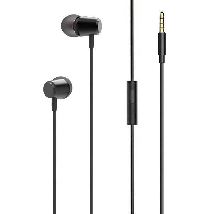 LDNIO earphones με μικρόφωνο HP03, 3.5mm, 1.2m, μαύρα | eLabstore.gr LDNIO earphones με μικρόφωνο HP03, 3.5mm, 1.2m, μαύρα | Αξεσουάρ κινητών | elabstore.gr