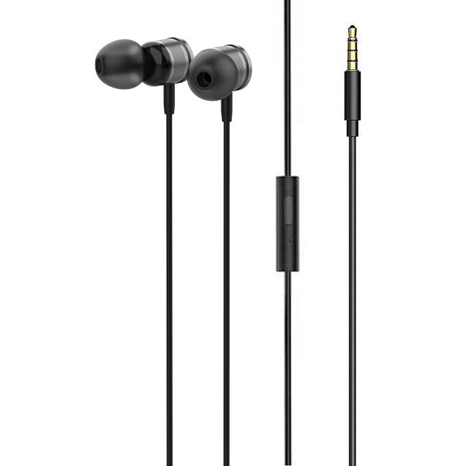 LDNIO earphones με μικρόφωνο HP04, 3.5mm, 1.2m, γκρι | eLabstore.gr LDNIO earphones με μικρόφωνο HP04, 3.5mm, 1.2m, γκρι | Αξεσουάρ κινητών | elabstore.gr