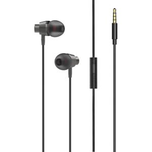 LDNIO earphones με μικρόφωνο HP05, 3.5mm, 1.2m, γκρι | Αξεσουάρ κινητών | elabstore.gr