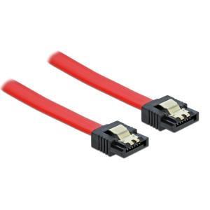 DELOCK καλώδιο SATA 82678, 6Gb/s, 70cm, κόκκινο | Καλώδια - Αντάπτορες | elabstore.gr