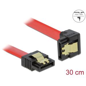 DELOCK καλώδιο SATA 83978, γωνιακό, 6Gb/s, 30cm, κόκκινο | eLabstore.gr DELOCK καλώδιο SATA 83978, γωνιακό, 6Gb/s, 30cm, κόκκινο | Καλώδια - Αντάπτορες | elabstore.gr