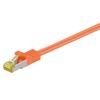 GOOBAY καλώδιο S/FTP CAT 7 91570, AWG 26/7, copper, 0.25m, πορτοκαλί | Καλώδια - Αντάπτορες | elabstore.gr