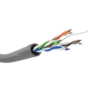 GOOBAY καλώδιο δικτύου 95410, CAT 5e U/UTP, CCA, 305m, γκρι | Καλώδια - Αντάπτορες | elabstore.gr