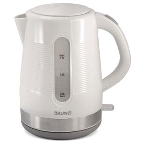 BRUNO βραστήρας νερού BRN-0142, 1.7L, 2200W, λευκό-γκρι | Οικιακός εξοπλισμός | elabstore.gr