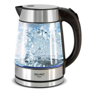 BRUNO βραστήρας νερού BRN-0143, 1.7L, 2200W, γυάλινος-Inox | Οικιακός εξοπλισμός | elabstore.gr