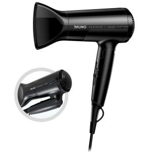 BRUNO σεσουάρ μαλλιών BRN-0153, 1600W, αναδιπλούμενη λαβή, μαύρο | Προσωπική Φροντίδα | elabstore.gr