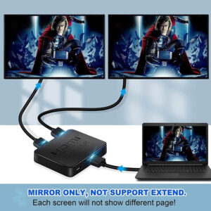 POWERTECH HDMI splitter CAB-H156, 1-in σε 2-out, 4K/30Hz, HDR/HDCP, μαύρο | eLabstore.gr POWERTECH HDMI splitter CAB-H156, 1-in σε 2-out, 4K/30Hz, HDR/HDCP, μαύρο | Καλώδια - Αντάπτορες | elabstore.gr