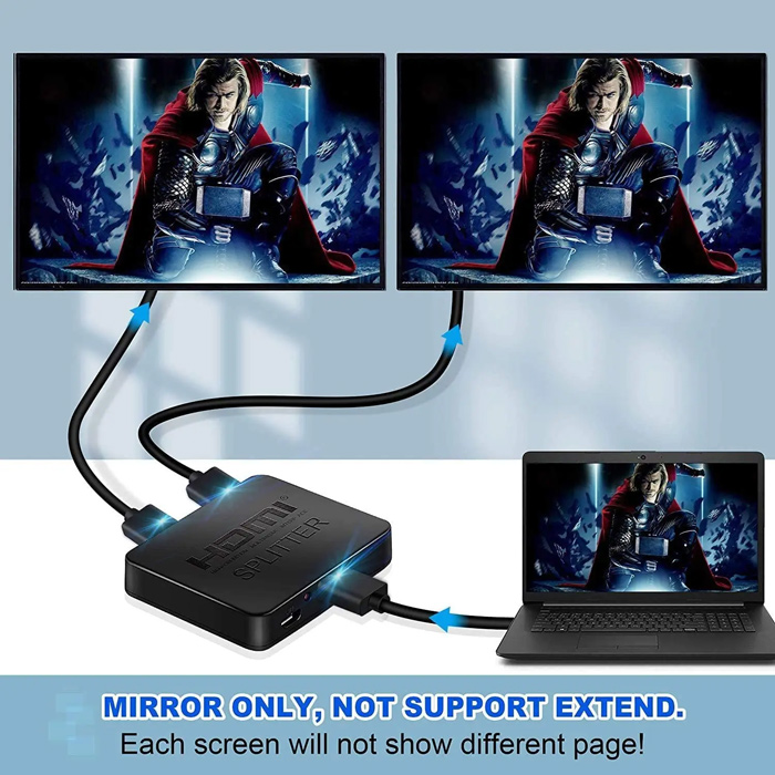 POWERTECH HDMI splitter CAB-H156, 1-in σε 2-out, 4K/30Hz, HDR/HDCP, μαύρο | eLabstore.gr POWERTECH HDMI splitter CAB-H156, 1-in σε 2-out, 4K/30Hz, HDR/HDCP, μαύρο | Καλώδια - Αντάπτορες | elabstore.gr