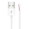 POWERTECH καλώδιο USB CAB-U156 με ελεύθερα άκρα, 1m, λευκό | eLabstore.gr POWERTECH καλώδιο USB CAB-U156 με ελεύθερα άκρα, 1m, λευκό | Καλώδια - Αντάπτορες | elabstore.gr