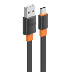 CELEBRAT καλώδιο USB-C σε USB CB-33C, flat, 3A, 1m, μαύρο | Καλώδια - Αντάπτορες | elabstore.gr