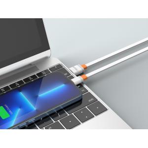 CELEBRAT καλώδιο micro USB σε USB CB-33M, flat, 2.1A, 1m, λευκό | eLabstore.gr CELEBRAT καλώδιο micro USB σε USB CB-33M, flat, 2.1A, 1m, λευκό | Καλώδια - Αντάπτορες | elabstore.gr