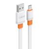 CELEBRAT καλώδιο micro USB σε USB CB-33M, flat, 2.1A, 1m, λευκό | eLabstore.gr CELEBRAT καλώδιο micro USB σε USB CB-33M, flat, 2.1A, 1m, λευκό | Καλώδια - Αντάπτορες | elabstore.gr