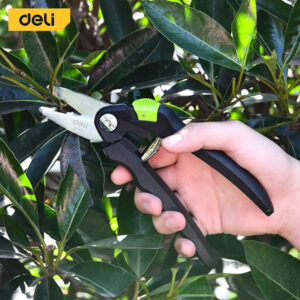 DELI κλαδευτήρι DL580101 με αντιολισθητική λαβή, Φ10mm, 200mm | Οικιακός εξοπλισμός | elabstore.gr