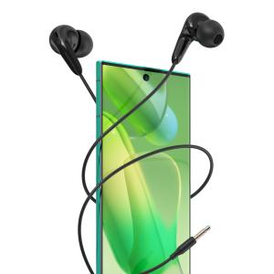 CELEBRAT earphones με μικρόφωνο G26, 3.5mm, 1.2m, μαύρα | Αξεσουάρ κινητών | elabstore.gr