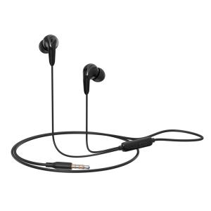 CELEBRAT earphones με μικρόφωνο G26, 3.5mm, 1.2m, μαύρα | Αξεσουάρ κινητών | elabstore.gr