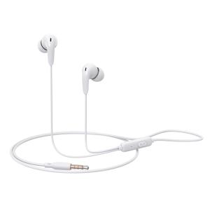 CELEBRAT earphones με μικρόφωνο G26, 3.5mm, 1.2m, λευκά | Αξεσουάρ κινητών | elabstore.gr