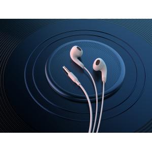CELEBRAT earphones με μικρόφωνο G27, 3.5mm, 1.2m, λευκά | Αξεσουάρ κινητών | elabstore.gr