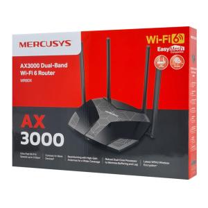 MERCUSYS router MR80X, Wi-Fi 6, 3Gbps AX3000, Dual Band, Ver. 3.0 | Δικτυακά | elabstore.gr