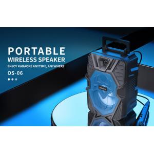 CELEBRAT φορητό ηχείο OS-06 με μικρόφωνο, 5W, 1200mAh, Bluetooth, μπλε | Εικόνα & Ήχος | elabstore.gr