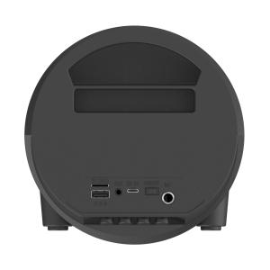 CELEBRAT φορητό ηχείο OS-09 με μικρόφωνο, 10W, 1200mAh, Bluetooth, μαύρο | eLabstore.gr