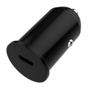 POWERTECH φορτιστής αυτοκινήτου PT-1146, USB-C, 20W PD, μαύρος | Αξεσουάρ κινητών | elabstore.gr