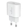 POWERTECH φορτιστής τοίχου PT-1150, USB-C, 12W, λευκός | Αξεσουάρ κινητών | elabstore.gr