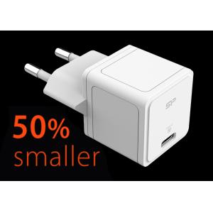 SILICON POWER φορτιστής τοίχου SP20WASYQM121PCW, USB-C, PD 20W, λευκός | Αξεσουάρ κινητών | elabstore.gr