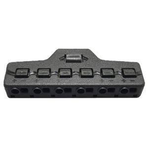 Splitter block TOOL-0095 για LED καλωδιοταινίες, 6-port, μαύρο | Εργαλεία | elabstore.gr