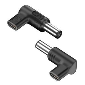 POWERTECH αντάπτορας τροφοδοσίας YX-08, USB-C σε Dell 7.4x5mm, μαύρος | Αξεσουάρ για Laptop | elabstore.gr