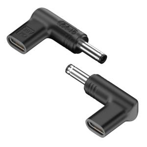 POWERTECH αντάπτορας τροφοδοσίας YX-10, USB-C σε Dell 4.5x3mm, μαύρος | Αξεσουάρ για Laptop | elabstore.gr