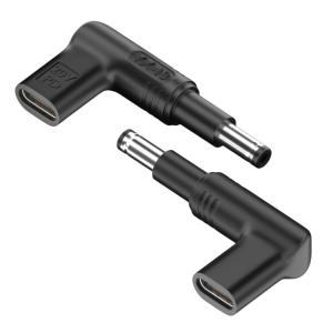 POWERTECH αντάπτορας τροφοδοσίας YX-13, USB-C σε HP 4.8x1.7mm, μαύρος | Αξεσουάρ για Laptop | elabstore.gr