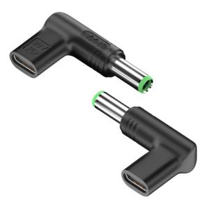 POWERTECH αντάπτορας τροφοδοσίας YX-18, USB-C σε Toshiba 6.3x3mm, μαύρος | Αξεσουάρ για Laptop | elabstore.gr