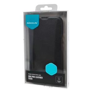 NILLKIN θήκη Qin Pro για iPhone 15, δερμάτινη, μαύρη | Αξεσουάρ κινητών | elabstore.gr