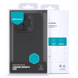 NILLKIN θήκη LensWing Magnetic για iPhone 15 Pro, μαύρη | Αξεσουάρ κινητών | elabstore.gr