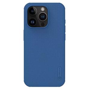 NILLKIN θήκη Super Frosted Shield Pro για iPhone 15 Pro, μπλε | Αξεσουάρ κινητών | elabstore.gr