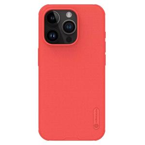 NILLKIN θήκη Super Frosted Shield Pro για iPhone 15 Pro, κόκκινη | Αξεσουάρ κινητών | elabstore.gr