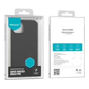 NILLKIN θήκη Super Frosted Shield Pro για iPhone 15 Pro Max, πράσινη | Αξεσουάρ κινητών | elabstore.gr