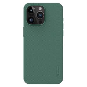 NILLKIN θήκη Super Frosted Shield Pro για iPhone 15 Pro Max, πράσινη | Αξεσουάρ κινητών | elabstore.gr