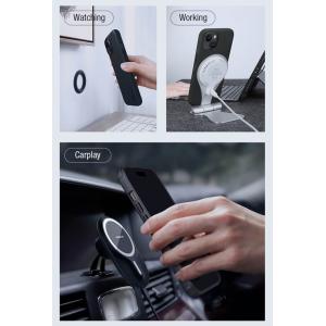 NILLKIN θήκη Super Frosted Shield Pro Magnetic για iPhone 15, μαύρη | Αξεσουάρ κινητών | elabstore.gr