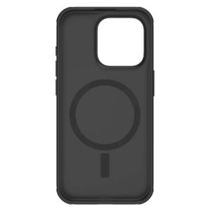 NILLKIN θήκη Super Frosted Shield Pro Magnetic για iPhone 15 Pro, μαύρη | Αξεσουάρ κινητών | elabstore.gr