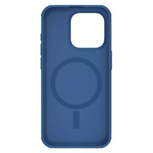 NILLKIN θήκη Super Frosted Shield Pro Magnetic για iPhone 15 Pro, μπλε | Αξεσουάρ κινητών | elabstore.gr