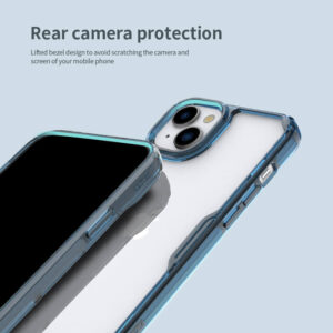 NILLKIN θήκη Nature Pro για iPhone 15, διάφανη | Αξεσουάρ κινητών | elabstore.gr