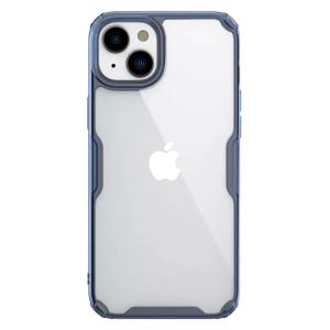 NILLKIN θήκη Nature Pro για iPhone 15, διάφανη-μπλε | Αξεσουάρ κινητών | elabstore.gr