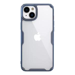 NILLKIN θήκη Nature Pro για iPhone 15 Plus, διάφανη-μπλε | Αξεσουάρ κινητών | elabstore.gr